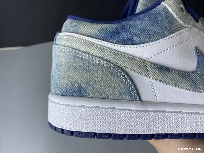 Bmlin Air Washed CZ8455-100 Jordan Low 1 Denim 0619